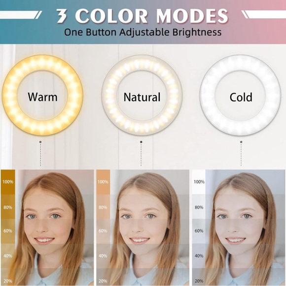 NEW: Portable & Rechargeable Light Ring - Picture 5 of 6